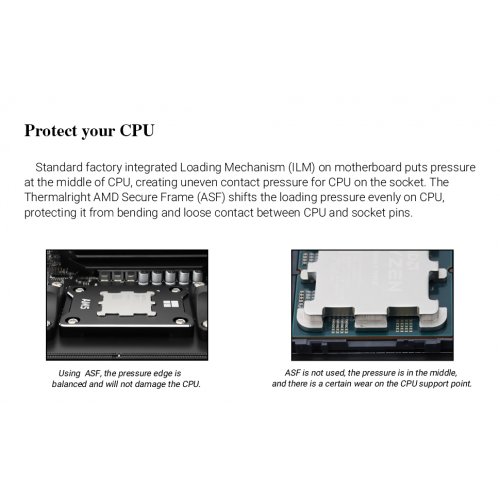 Купить Установочный комплект Thermalright AM5 Secure Frame Black - цена в Харькове, Киеве, Днепре, Одессе
в интернет-магазине Telemart фото
