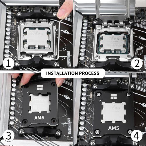 Купить Установочный комплект Thermalright AM5 Secure Frame Black - цена в Харькове, Киеве, Днепре, Одессе
в интернет-магазине Telemart фото