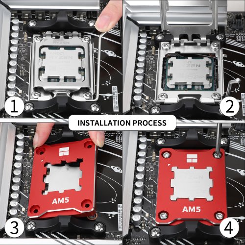 Купить Установочный комплект Thermalright AM5 Secure Frame Red - цена в Харькове, Киеве, Днепре, Одессе
в интернет-магазине Telemart фото