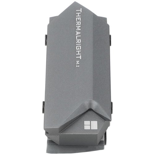 Купити Радіатор Thermalright M.2 2280 SSD Grey - ціна в Києві, Львові, Вінниці, Хмельницькому, Франківську, Україні | інтернет-магазин TELEMART.UA фото