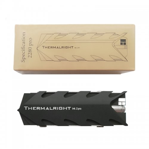 Купить Радиатор Thermalright M.2 2280 Pro Black - цена в Харькове, Киеве, Днепре, Одессе
в интернет-магазине Telemart фото