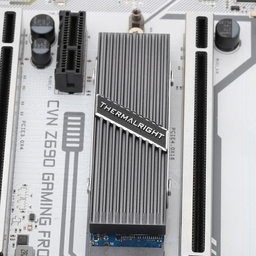Купити Радіатор Thermalright M.2 2280 Type A Grey - ціна в Києві, Львові, Вінниці, Хмельницькому, Франківську, Україні | інтернет-магазин TELEMART.UA фото