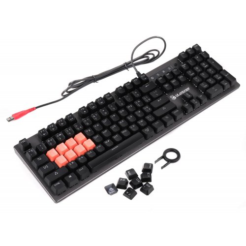 Купить Клавиатура A4Tech Bloody B760 LK Optic Green Switch Grey - цена в Харькове, Киеве, Днепре, Одессе
в интернет-магазине Telemart фото