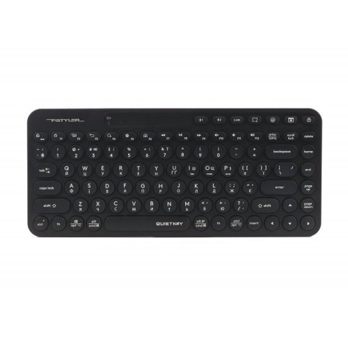Клавиатура A4Tech FBK36C AS Black купить в Украине: Киев, Днепр, Харьков, Одесса  | Низкая цена, отзывы, характеристики от TELEMART фото