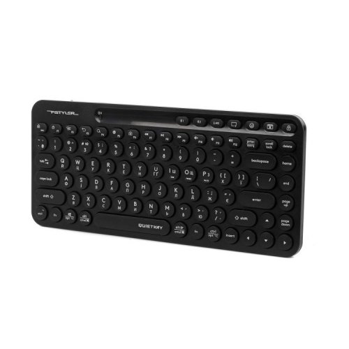 Клавиатура A4Tech FBK36C AS Black купить в Украине: Киев, Днепр, Харьков, Одесса  | Низкая цена, отзывы, характеристики от TELEMART фото