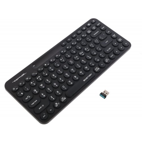 Клавиатура A4Tech FBK36C AS Black купить в Украине: Киев, Днепр, Харьков, Одесса  | Низкая цена, отзывы, характеристики от TELEMART фото