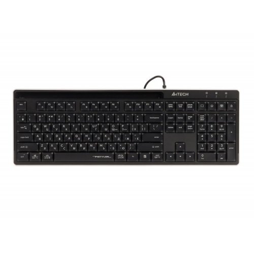 Клавіатура A4Tech FX72 Black купити в Україні: Київ, Львів, Хмельницький, Тернопіль, Івано-Франківськ | Низька ціна, відгуки, характеристики від TELEMART фото