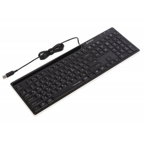 Клавіатура A4Tech FX72 Black купити в Україні: Київ, Львів, Хмельницький, Тернопіль, Івано-Франківськ | Низька ціна, відгуки, характеристики від TELEMART фото
