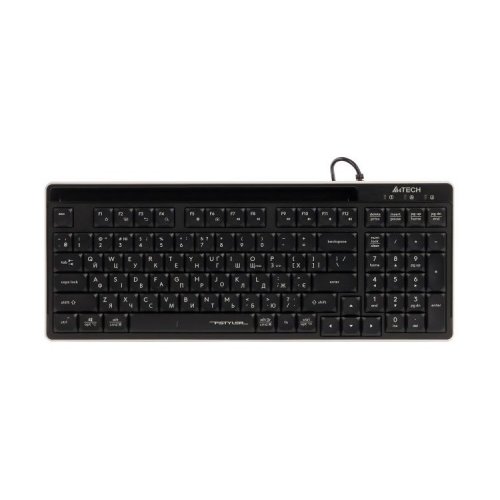 Клавіатура A4Tech FX70 Black купити в Україні: Київ, Львів, Хмельницький, Тернопіль, Івано-Франківськ | Низька ціна, відгуки, характеристики від TELEMART фото