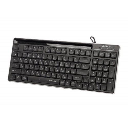 Клавіатура A4Tech FX70 Black купити в Україні: Київ, Львів, Хмельницький, Тернопіль, Івано-Франківськ | Низька ціна, відгуки, характеристики від TELEMART фото