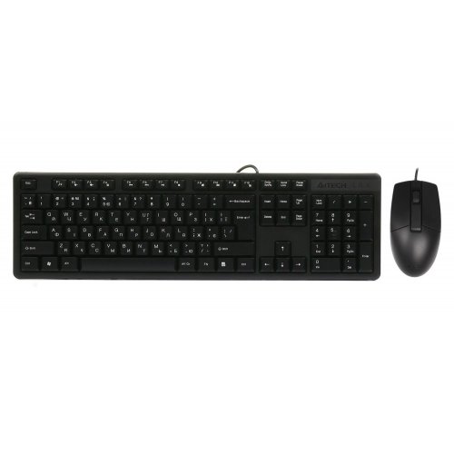 Купить Комплект A4Tech KK-3330S Black - цена в Харькове, Киеве, Днепре, Одессе
в интернет-магазине Telemart фото