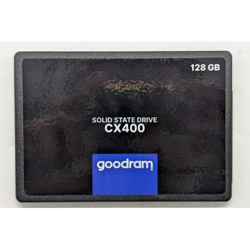 Ssd-диск GoodRAM CX400 Gen.2 3D NAND TLC 128GB 2.5" (SSDPR-CX400-128-G2) (Відновлено продавцем, 767005) купити з перевіркою сумісності: огляд, характеристики, ціна у Києві, Львові, Вінниці, Хмельницькому, Івано-Франківську, Україні | інтернет-магазин TELEMART.UA фото