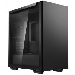 Корпус Deepcool MACUBE 110 Tempered Glass без БП (R-MACUBE110-BKNGM1N-G-1) Black (Восстановлено продавцом, 767044)