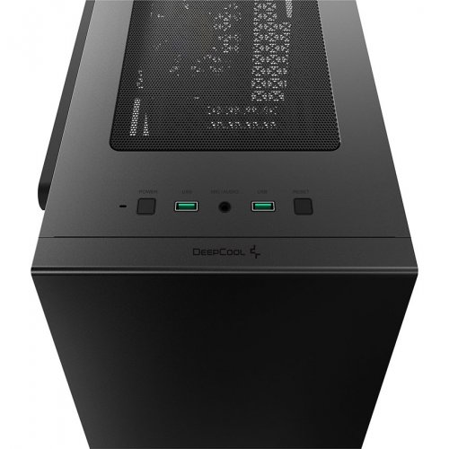 Купить Корпус Deepcool MACUBE 110 Tempered Glass без БП (R-MACUBE110-BKNGM1N-G-1) Black (Восстановлено продавцом, 767044) с проверкой совместимости: обзор, характеристики, цена в Киеве, Днепре, Одессе, Харькове, Украине | интернет-магазин TELEMART.UA фото