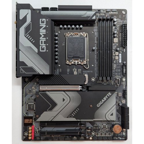 Купить Материнская плата Gigabyte Z790 GAMING X AX (s1700, Intel Z790) (Восстановлено продавцом, 767066) с проверкой совместимости: обзор, характеристики, цена в Киеве, Днепре, Одессе, Харькове, Украине | интернет-магазин TELEMART.UA фото
