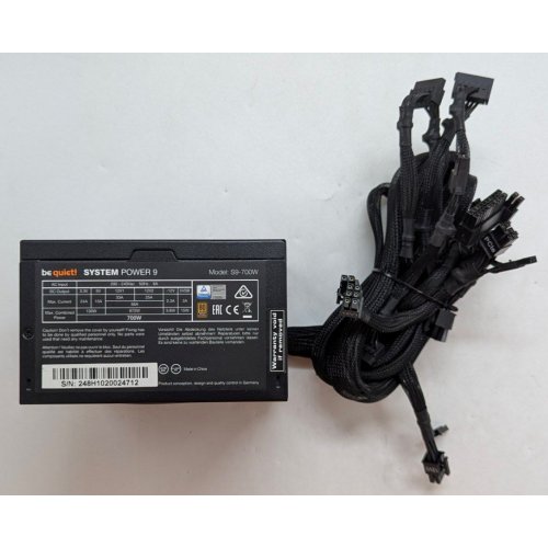 Купить Блок питания Be Quiet! System Power 9 700W (BN248) (Восстановлено продавцом, 767072) с проверкой совместимости: обзор, характеристики, цена в Киеве, Днепре, Одессе, Харькове, Украине | интернет-магазин TELEMART.UA фото
