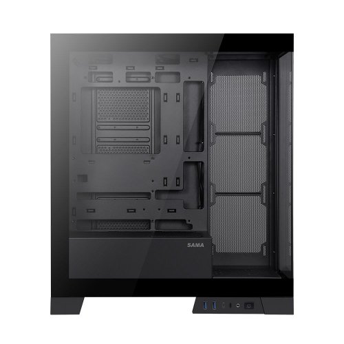 Корпус SAMA Neview 2351 без БЖ Black купити з перевіркою сумісності: огляд, характеристики, ціна у Києві, Львові, Вінниці, Хмельницькому, Івано-Франківську, Україні | інтернет-магазин TELEMART.UA фото