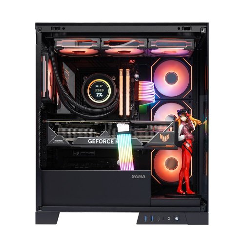Корпус SAMA Neview 2351 без БЖ Black купити з перевіркою сумісності: огляд, характеристики, ціна у Києві, Львові, Вінниці, Хмельницькому, Івано-Франківську, Україні | інтернет-магазин TELEMART.UA фото