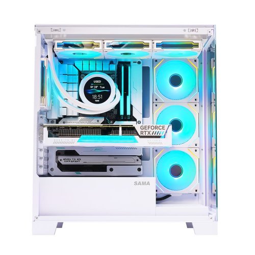 Купить Корпус SAMA Neview 2351 без БП White с проверкой совместимости: обзор, характеристики, цена в Киеве, Днепре, Одессе, Харькове, Украине | интернет-магазин TELEMART.UA фото