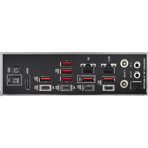 Уцінка материнська плата Asus ROG CROSSHAIR X870E HERO (sAM5, AMD X870E) (Сліди використання, 767088) купити з перевіркою сумісності: огляд, характеристики, ціна у Києві, Львові, Вінниці, Хмельницькому, Івано-Франківську, Україні | інтернет-магазин TELEMART.UA фото