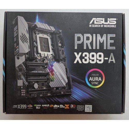 Материнська плата Asus PRIME X399-A (sTR4, AMD X399) (Відновлено продавцем, 767092) купити з перевіркою сумісності: огляд, характеристики, ціна у Києві, Львові, Вінниці, Хмельницькому, Івано-Франківську, Україні | інтернет-магазин TELEMART.UA фото