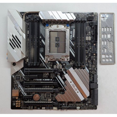 Материнська плата Asus PRIME X399-A (sTR4, AMD X399) (Відновлено продавцем, 767092) купити з перевіркою сумісності: огляд, характеристики, ціна у Києві, Львові, Вінниці, Хмельницькому, Івано-Франківську, Україні | інтернет-магазин TELEMART.UA фото