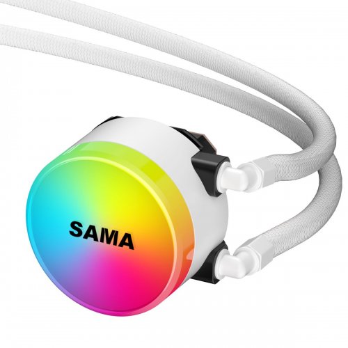 Готова СВО SAMA SI360mm White купити з перевіркою сумісності: огляд, характеристики, ціна у Києві, Львові, Вінниці, Хмельницькому, Івано-Франківську, Україні | інтернет-магазин TELEMART.UA фото
