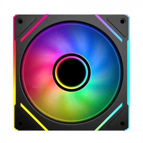 Купить Кулер для корпуса SAMA YF1203I ARGB Reverse Black с проверкой совместимости: обзор, характеристики, цена в Киеве, Днепре, Одессе, Харькове, Украине | интернет-магазин TELEMART.UA фото