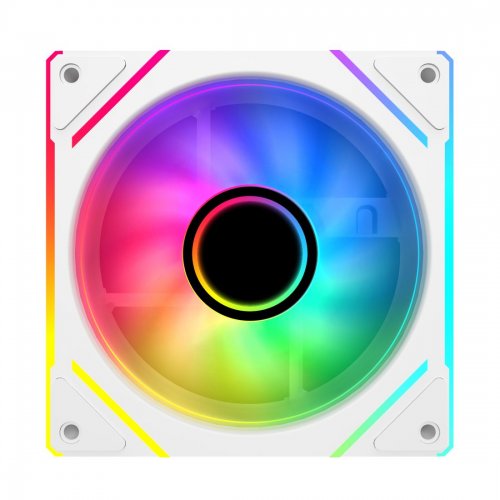 Купить Кулер для корпуса SAMA YF1203I ARGB Reverse White с проверкой совместимости: обзор, характеристики, цена в Киеве, Днепре, Одессе, Харькове, Украине | интернет-магазин TELEMART.UA фото