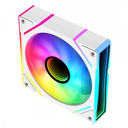 Купить Кулер для корпуса SAMA YF1203I ARGB Reverse White с проверкой совместимости: обзор, характеристики, цена в Киеве, Днепре, Одессе, Харькове, Украине | интернет-магазин TELEMART.UA фото