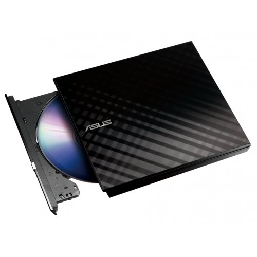 Купити Оптичний привід Asus SDRW-08D2S-U LITE/DBLK/G/AS (90-DQ0435-UA161KZ) Black - ціна в Києві, Львові, Вінниці, Хмельницькому, Франківську, Україні | інтернет-магазин TELEMART.UA фото