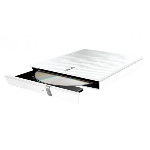 Купити Оптичний привід Asus SDRW-08D2S-U LITE/DWHT/G/AS (90-DQ0436-UA161KZ) White - ціна в Києві, Львові, Вінниці, Хмельницькому, Франківську, Україні | інтернет-магазин TELEMART.UA фото