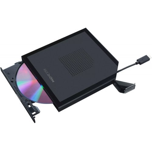 Купити Оптичний привід Asus SDRW-08V1M-U/BLK/G/AS (90DD02L0-M29000) Black - ціна в Києві, Львові, Вінниці, Хмельницькому, Франківську, Україні | інтернет-магазин TELEMART.UA фото