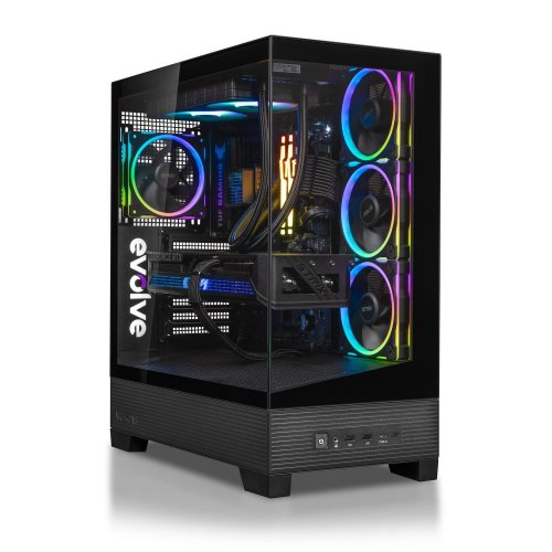 Комп'ютер EVOLVE GamePart Platinum 3H+ (EVGP-ROGP3BR980X3DN507TI-D564S1TBK) Black купити в Україні: Київ, Львів, Хмельницький, Тернопіль | Низька ціна, відгуки, характеристики від TELEMART фото