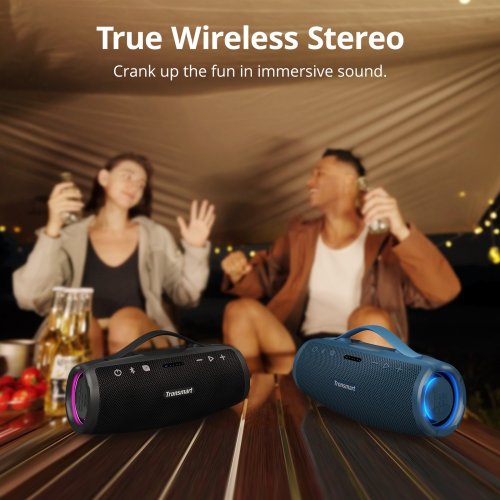 Купить Портативная акустика Tronsmart Mirtune S100 (1120932) Blue - цена в Харькове, Киеве, Днепре, Одессе
в интернет-магазине Telemart фото