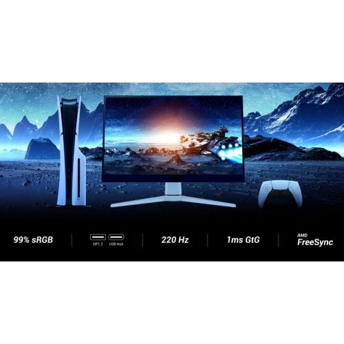 Купити Монітор BenQ 24.5" EX251 (9H.LN9LA.TBE) White - ціна в Києві, Львові, Вінниці, Хмельницькому, Франківську, Україні | інтернет-магазин TELEMART.UA фото