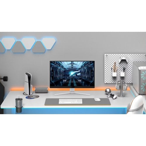 Купить Монитор BenQ 27" EX271 (9H.LNALA.TBE) White - цена в Харькове, Киеве, Днепре, Одессе
в интернет-магазине Telemart фото