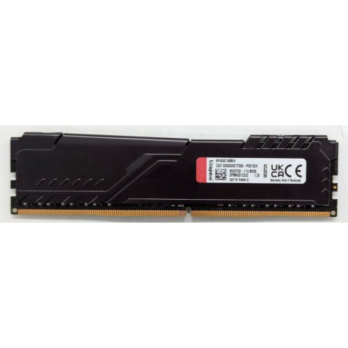 Купить Озу Kingston DDR4 4GB 2666Mhz FURY Beast Black (KF426C16BB/4) (Восстановлено продавцом, 767384) с проверкой совместимости: обзор, характеристики, цена в Киеве, Днепре, Одессе, Харькове, Украине | интернет-магазин TELEMART.UA фото