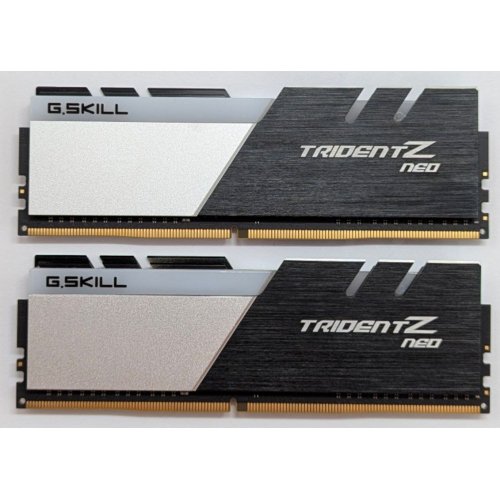 Озп G.Skill DDR4 32GB (2x16GB) 3600Mhz Trident Z NEO (F4-3600C18D-32GTZN) (Відновлено продавцем, 767559) купити з перевіркою сумісності: огляд, характеристики, ціна у Києві, Львові, Вінниці, Хмельницькому, Івано-Франківську, Україні | інтернет-магазин TELEMART.UA фото