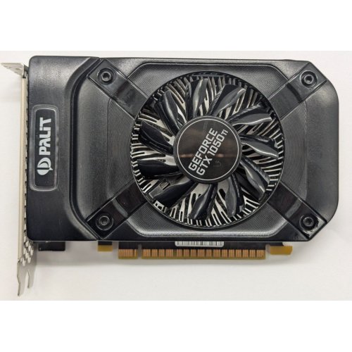 Відеокарта Palit GeForce GTX 1050 Ti StormX 4096MB (NE5105T018G1-1070F) (Відновлено продавцем, 767572) купити з перевіркою сумісності: огляд, характеристики, ціна у Києві, Львові, Вінниці, Хмельницькому, Івано-Франківську, Україні | інтернет-магазин TELEMART.UA фото