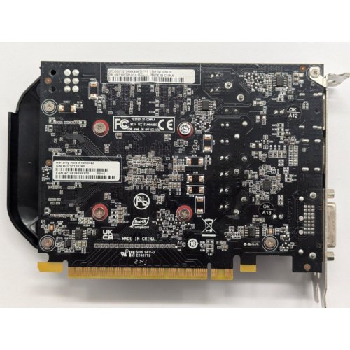 Відеокарта Palit GeForce GTX 1050 Ti StormX 4096MB (NE5105T018G1-1070F) (Відновлено продавцем, 767572) купити з перевіркою сумісності: огляд, характеристики, ціна у Києві, Львові, Вінниці, Хмельницькому, Івано-Франківську, Україні | інтернет-магазин TELEMART.UA фото