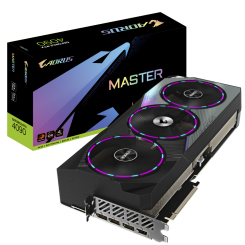 Видеокарта Gigabyte GeForce RTX 4090 AORUS MASTER 24576MB (GV-N4090AORUS M-24GD) (Восстановлено продавцом, 767587)