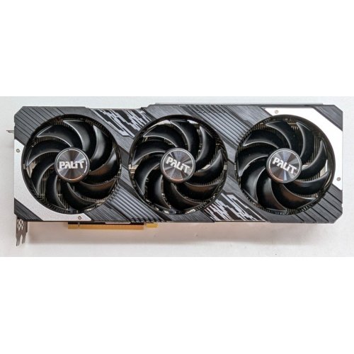 Купить Видеокарта Palit GeForce RTX 4070 Ti SUPER GamingPro OC 16384MB (NED47TSH19T2-1043A) (Восстановлено продавцом, 767591) с проверкой совместимости: обзор, характеристики, цена в Киеве, Днепре, Одессе, Харькове, Украине | интернет-магазин TELEMART.UA фото