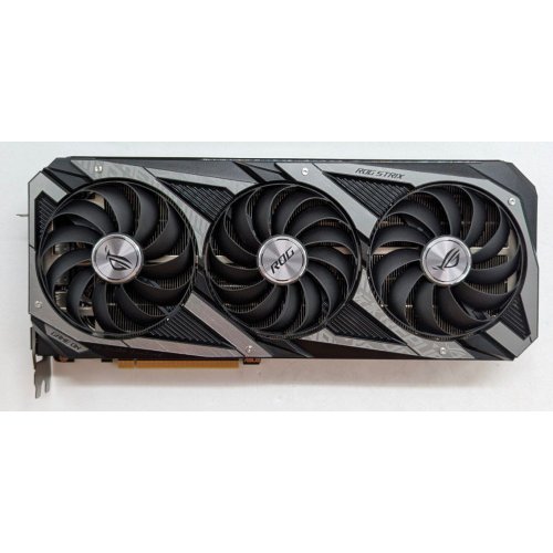Купить Видеокарта Asus ROG GeForce RTX 3090 STRIX OC 24576MB (ROG-STRIX-RTX3090-O24G-GAMING) (Восстановлено продавцом, 767595) с проверкой совместимости: обзор, характеристики, цена в Киеве, Днепре, Одессе, Харькове, Украине | интернет-магазин TELEMART.UA фото