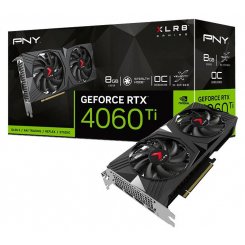 Видеокарта PNY GeForce RTX 4060 Ti Verto Overclocked Dual Fan 8192MB (VCG4060T8DFXPB1-O)
