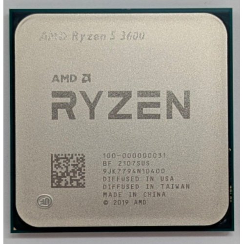Процесор AMD Ryzen 5 3600 3.6(4.2)GHz 32MB sAM4 Tray (100-000000031) (Відновлено продавцем, 767686) купити з перевіркою сумісності: огляд, характеристики, ціна у Києві, Львові, Вінниці, Хмельницькому, Івано-Франківську, Україні | інтернет-магазин TELEMART.UA фото