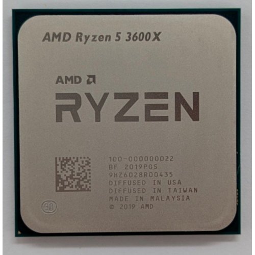 Купить Процессор AMD Ryzen 5 3600X 3.8(4.4)GHz 32MB sAM4 Tray (100-000000022) (Восстановлено продавцом, 767738) с проверкой совместимости: обзор, характеристики, цена в Киеве, Днепре, Одессе, Харькове, Украине | интернет-магазин TELEMART.UA фото