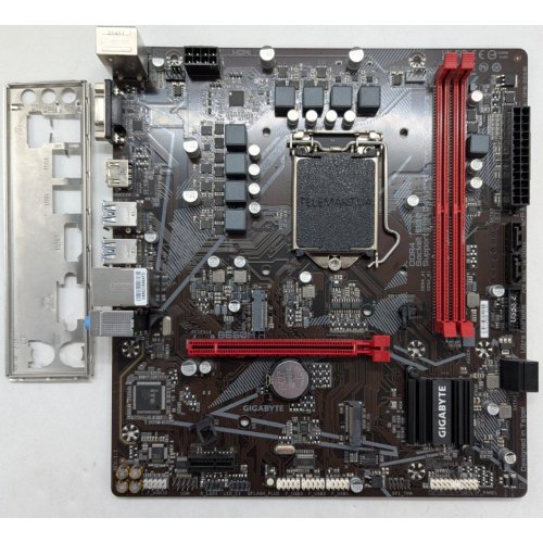 Материнська плата Gigabyte B560M H (s1200, Intel B560) (Відновлено продавцем, 767877) купити з перевіркою сумісності: огляд, характеристики, ціна у Києві, Львові, Вінниці, Хмельницькому, Івано-Франківську, Україні | інтернет-магазин TELEMART.UA фото
