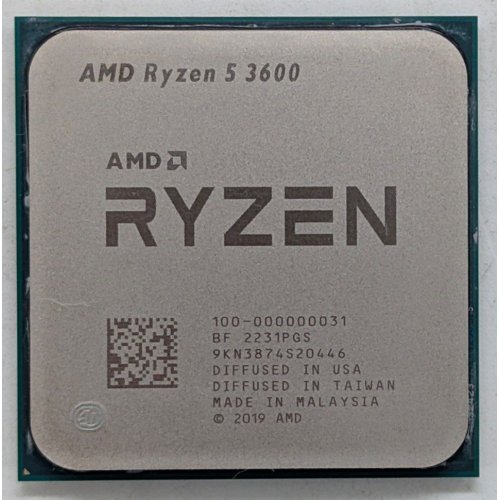 Процесор AMD Ryzen 5 3600 3.6(4.2)GHz 32MB sAM4 Tray (100-000000031) (Відновлено продавцем, 767949) купити з перевіркою сумісності: огляд, характеристики, ціна у Києві, Львові, Вінниці, Хмельницькому, Івано-Франківську, Україні | інтернет-магазин TELEMART.UA фото