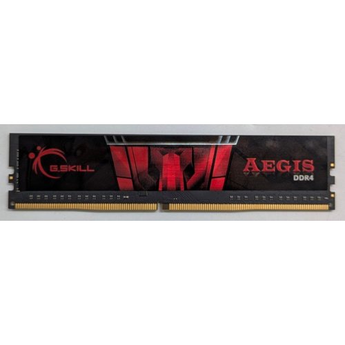Купить Озу G.Skill DDR4 8GB 2400Mhz Aegis (F4-2400C17S-8GIS) (Восстановлено продавцом, 768077) с проверкой совместимости: обзор, характеристики, цена в Киеве, Днепре, Одессе, Харькове, Украине | интернет-магазин TELEMART.UA фото